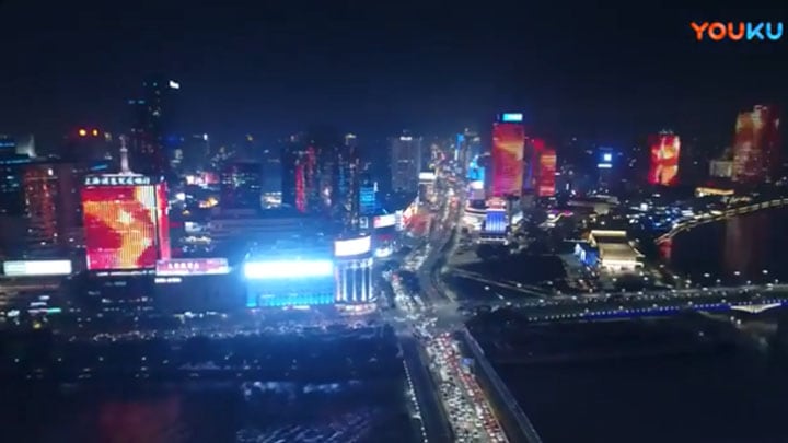 飞利浦LED照明系统点亮宁波地标中山路绚丽夜景